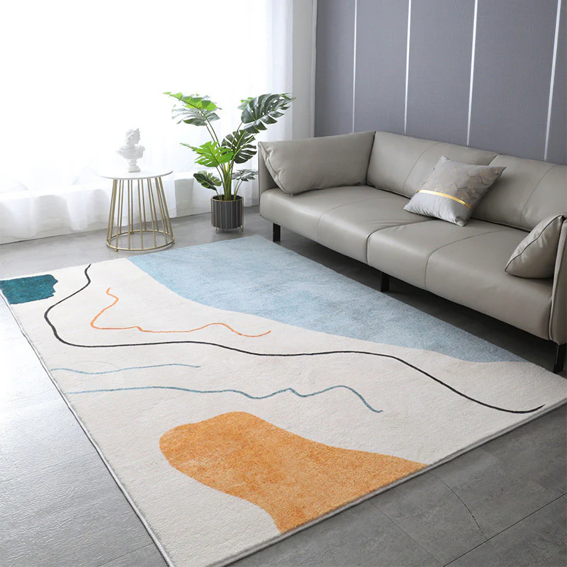 XL Extra Large Lush Plush Miami Designer Cotton Carpet Rug (300 x 200) - Image 6
