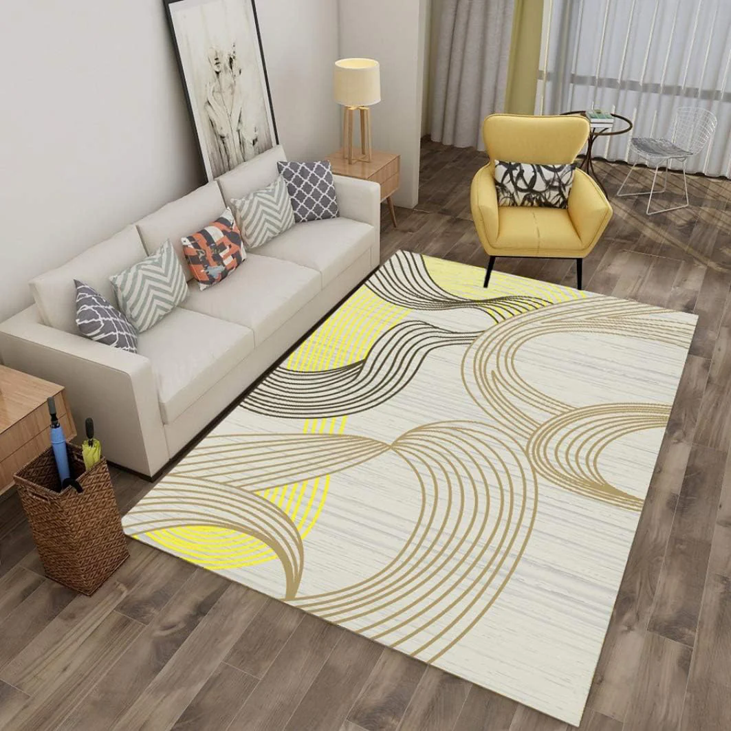 XL Extra Large Lush Plush Rhythm Cotton Carpet Rug (300 x 200) - Image 13
