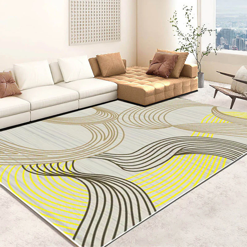 XL Extra Large Lush Plush Rhythm Cotton Carpet Rug (300 x 200) - Image 16