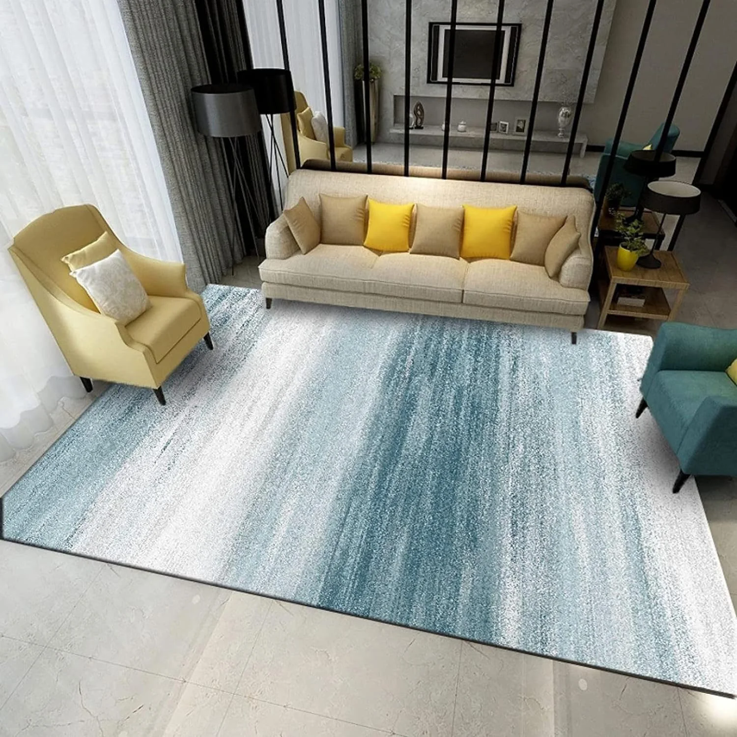 XL Extra Large Seaside Rug Carpet Mat (300 x 200) - Image 7