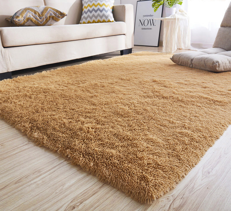 XL Extra Large Soft Shag Rug Carpet Mat (Caramel, 300 x 200) - Image 9