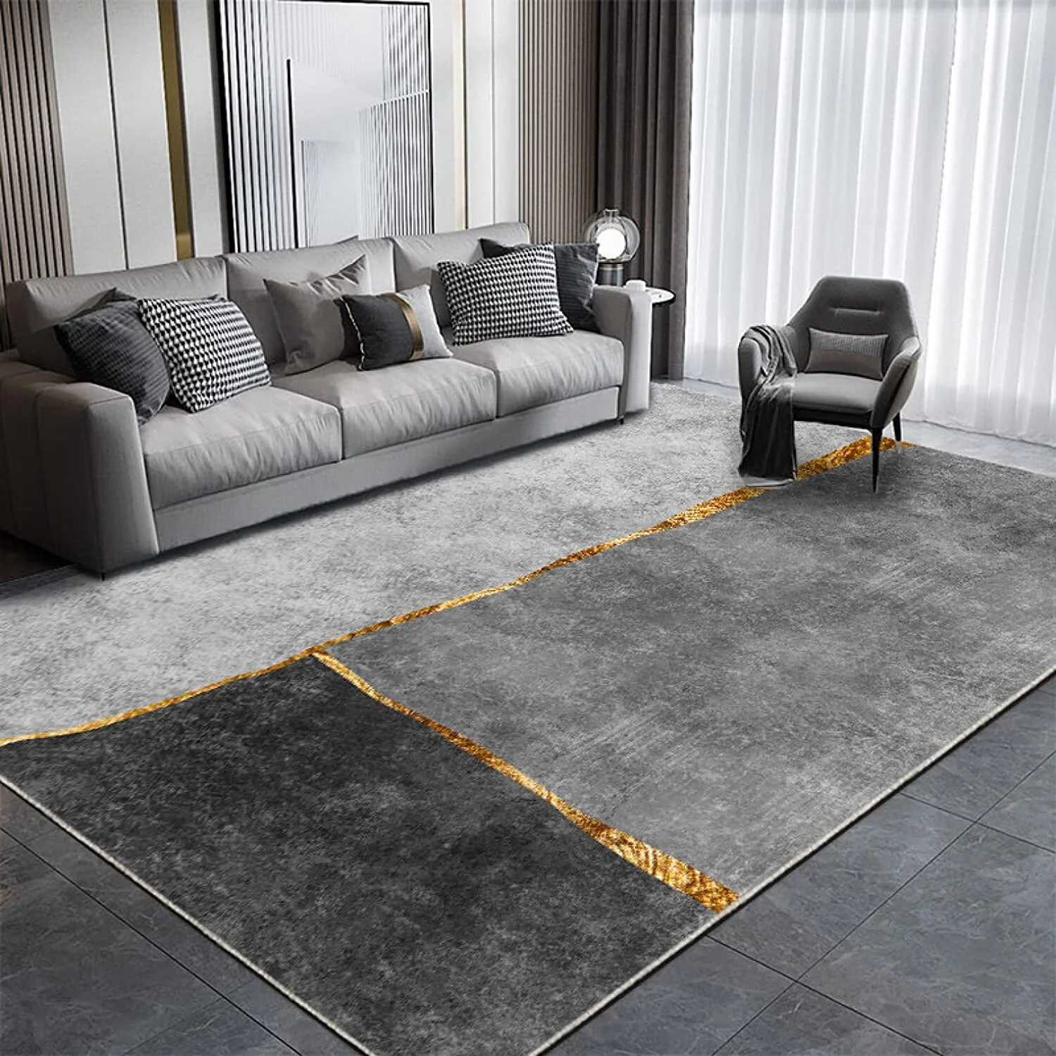 XL Large Eclipse Rug Carpet Mat (280 x 180) - Image 3