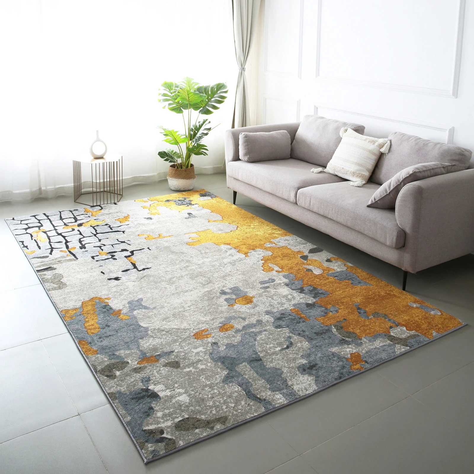 XL Large Lush Plush Lioness Carpet Rug (280 x 180) - Image 10