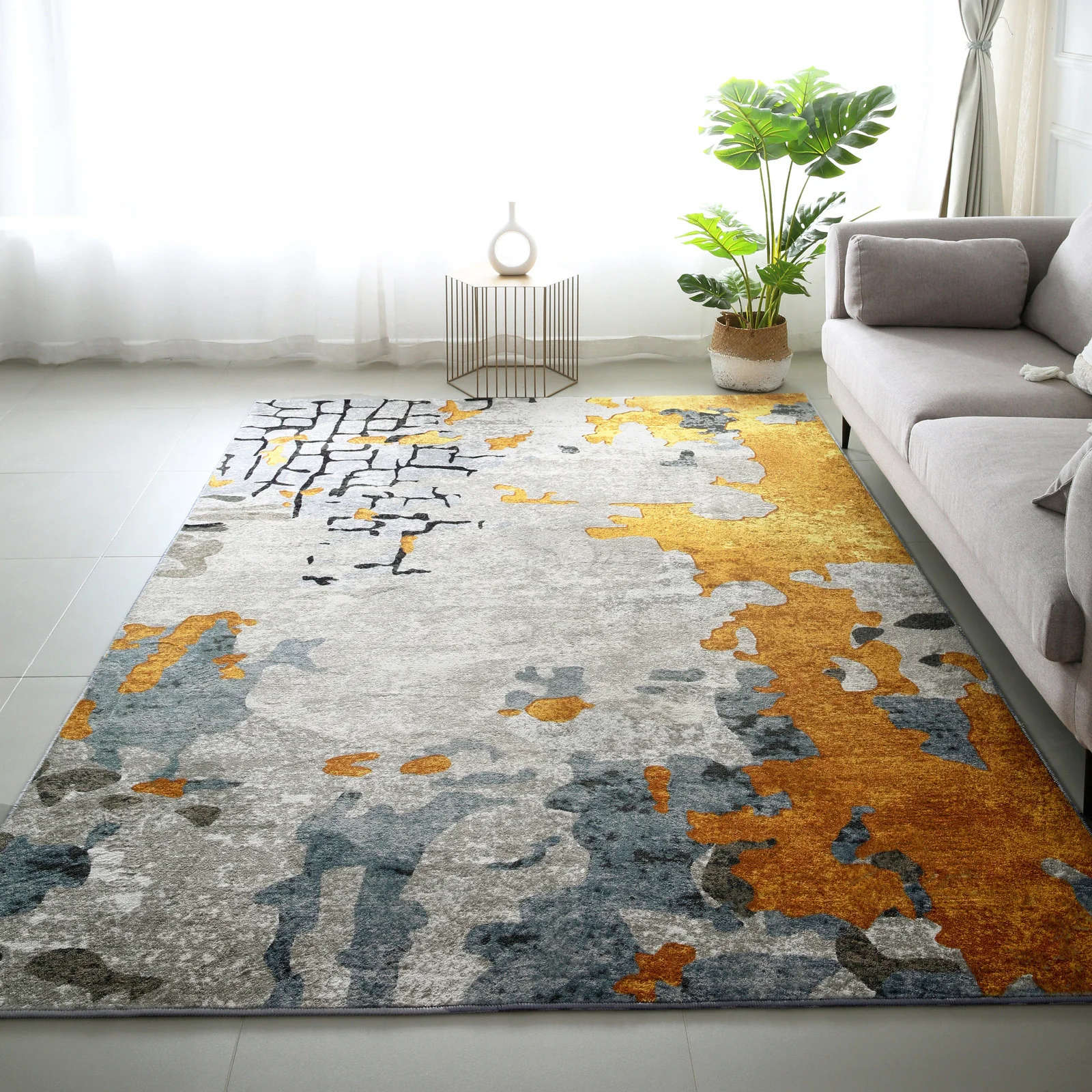 XL Large Lush Plush Lioness Carpet Rug (280 x 180) - Image 9