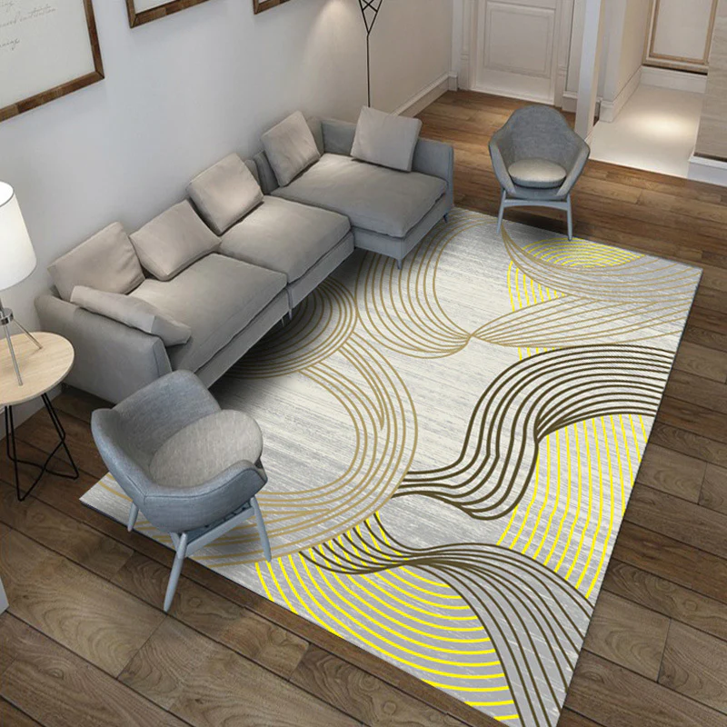 XL Large Lush Plush Rhythm Cotton Carpet Rug (280 x 180) - Image 13