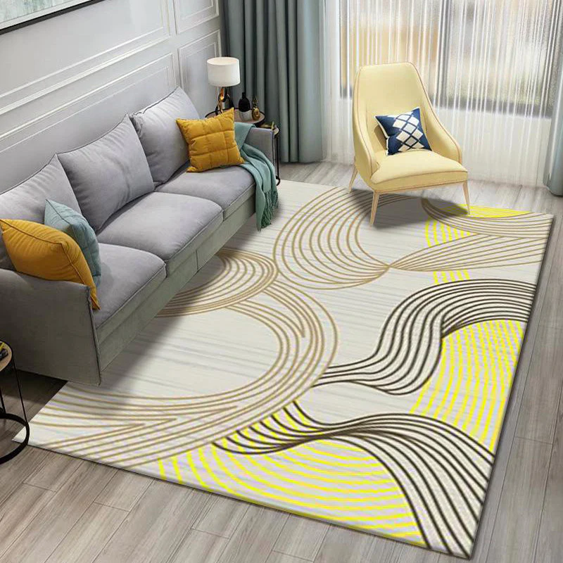 XL Large Lush Plush Rhythm Cotton Carpet Rug (280 x 180) - Image 8