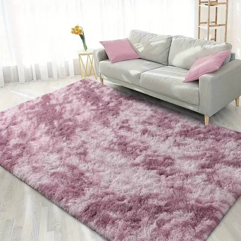 XL Luxe Comfortable Shag Rug (Plum, 300 x 200) - Image 12
