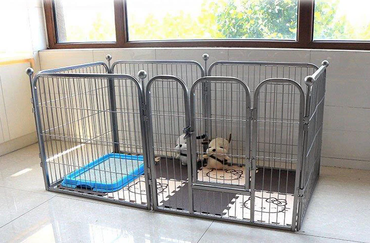 XL Premium Heavy Duty Metal Pet Dog Exercise Playpen Enclosure Fence Cage (100x120 x 6) - Image 11