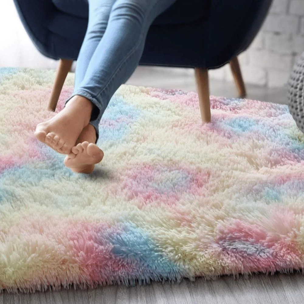 XL Rainbow Dream Comfortable Shag Rug (300 x 200) - Image 19