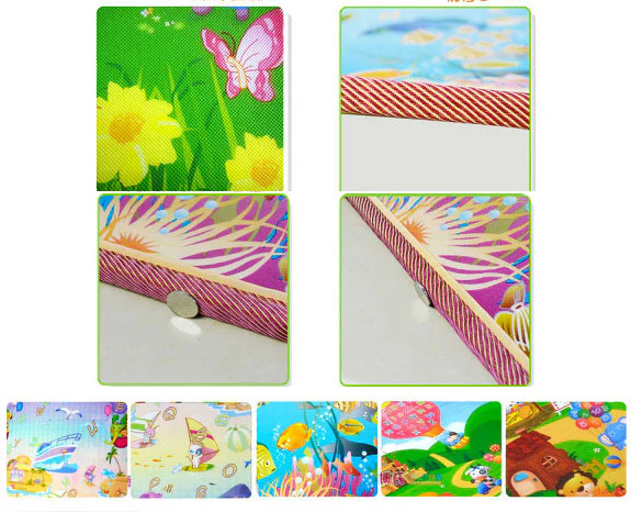 XXL Double Sided 20mm Extra Thick Baby Kids Play Mat 2m - Image 6