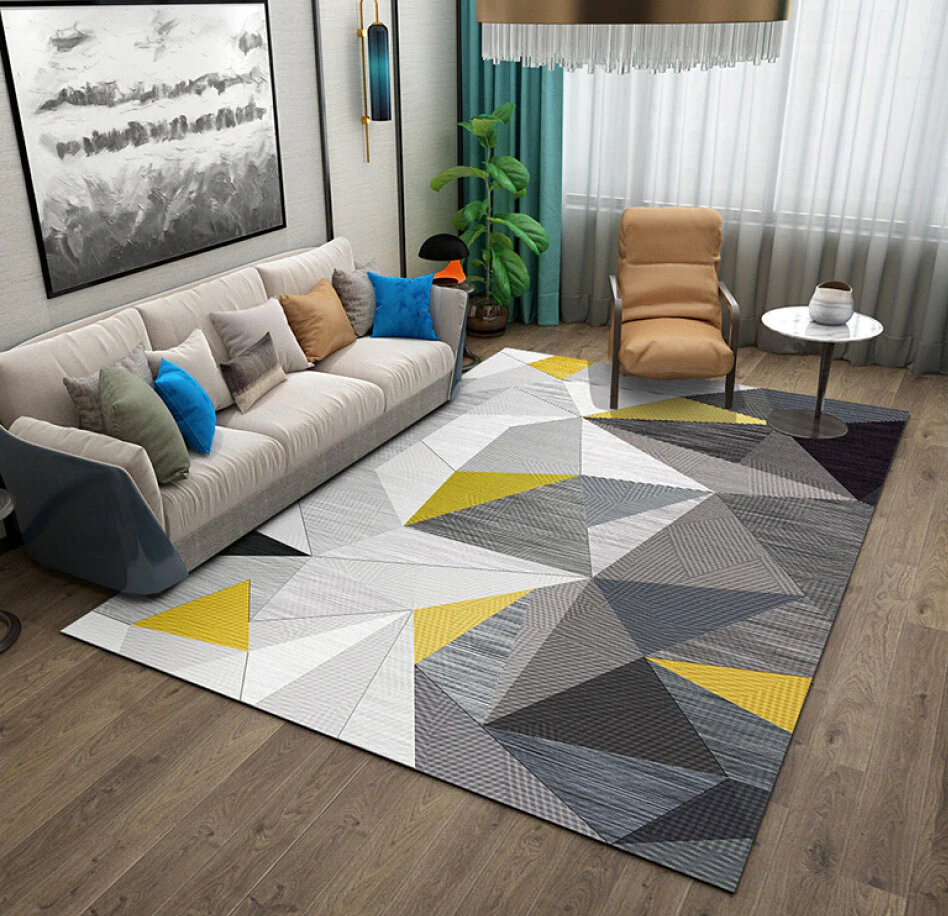 Zest Designer Modern Rug Carpet Mat (160 x 120) - Image 4